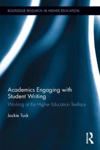 Academics engaging with student writing - working at the higher education t