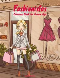 Fashionistas Coloring Book for Grown-Ups 1
