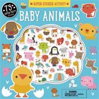 Super Sticker Activity: Baby Animals