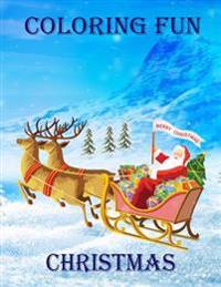 Coloring Fun Christmas: Coloring Book on Christmas Scenes. 100 Pages to Color, Great for Children, Ideal Birthday and Christmas Gift