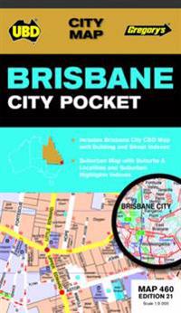 Brisbane City Pocket Map 460 21st