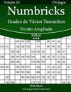Numbricks Grades de Vários Tamanhos Versão Ampliada - Difícil - Volume 10 - 276 Jogos