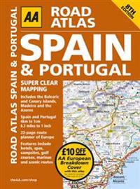 AA Road Atlas Spain and Portugal