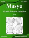 Masyu Grades de Vários Tamanhos - Fácil - Volume 2 - 276 Jogos