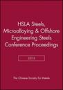 HSLA Steels 2015, Microalloying 2015 & Offshore Engineering Steels 2015