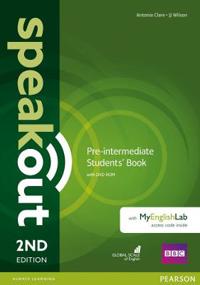 Speakout Pre-Intermediate Students' Book with DVD-ROM and MyEnglishLab Access Code Pack