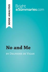 Book Analysis: No and Me by Delphine de Vigan