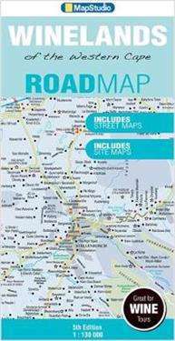 Road Map Winelands of the Western Cape