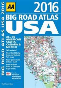 AA Big Road Atlas USA