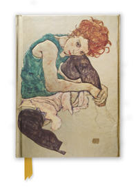 Seated Woman by Egon Schiele (Foiled Journal)