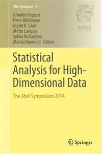 Statistical Analysis for High Dimensional Data