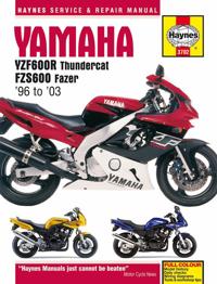 Yamaha YZF600R Thundercat & Fzs600 Fazer Motorcycle Service and Repair Manual