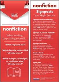Reading Nonfiction Student Bookmarks: 30-Pack