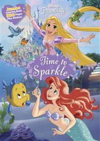 Disney Princess Time to Sparkle: Jumbo Coloring Book Plus Stickers
