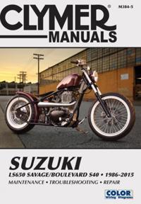 Clymer Manuals Suzuki LS650 Savage/Boulevard S40 1986-2015