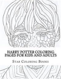 Harry Potter Coloring Pages for Kids and Adults: Harry Potter Collectibles Coloring Book