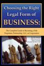 Choosing the Right Legal Form of Business