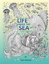 Life Under the Sea: Right-Handed Adult Coloring Book