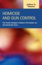 Homicide and Gun Control