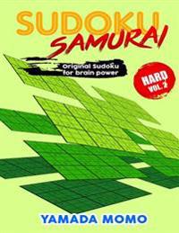 Sudoku Samurai Hard: Original Sudoku for Brain Power Vol. 2: Include 100 Puzzles Sudoku Samurai Hard Level
