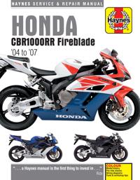 Honda CBR1000RR Fireblade Service and Repair Manual