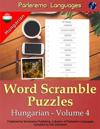 Parleremo Languages Word Scramble Puzzles Hungarian - Volume 4