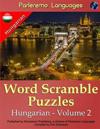 Parleremo Languages Word Scramble Puzzles Hungarian - Volume 2