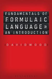 Fundamentals of Formulaic Language