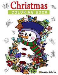 Christmas Coloring Book for Adults: 35 Stress Relief Designs for Adults (Christmas Adult Coloring Book)