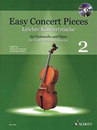 Easy Concert Pieces Volume 2: Cello and Piano