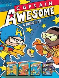 Captain Awesome 4 Books in 1! No. 2: Captain Awesome to the Rescue, Captain Awesome vs. Nacho Cheese Man, Captain Awesome and the New Kid, Captain Awe