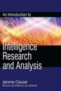 An Introduction to Intelligence Research and Analysis
