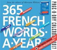 365 French Words-a-Year 2017 Calendar