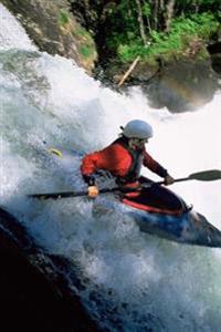 Kayaking a Waterfall: Blank 150 Page Lined Journal for Your Thoughts, Ideas, and Inspiration