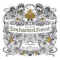 Enchanted Forest 2017 Wall Calendar: An Inky Quest and 2017 Coloring Calendar