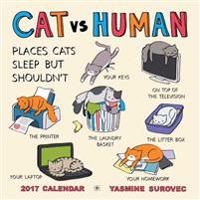 Cat Vs Human 2017 Wall Calendar