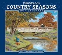 John Sloane's Country Seasons 2017 Deluxe Wall Calendar