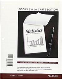Statistics: The Art and Science of Learning from Data, Books a la Carte Edition