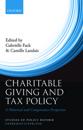 Charitable Giving and Tax Policy