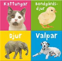 Pigga pekböcker: Djur, Valpar, Kattungar och Bondgårdsdjur