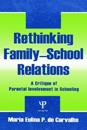 Rethinking Family-school Relations