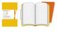 Moleskine Volant Orange Yellow / Cadmium Orange Xl Ruled Notebooks
