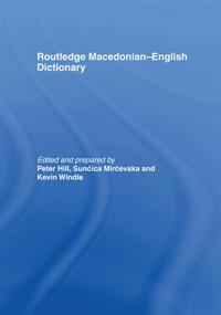Routledge macedonian-english dictionary