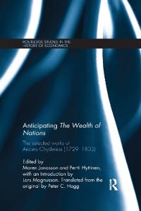 Anticipating the Wealth of Nations