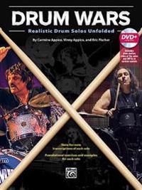 Drum Wars: Realistic Drum Solos Unfolded, Book & DVD