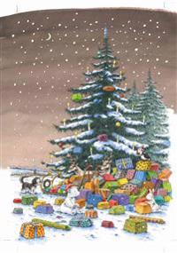 Little Polar Bear Under the Christmas Tree