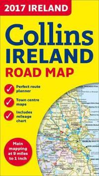 2017 Collins Map of Ireland
