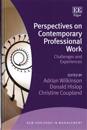 Perspectives on Contemporary Professional Work