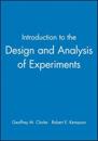 Introduction to the Design And Analysis of Experiments