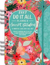 2017 Secret Garden Do It All Planner